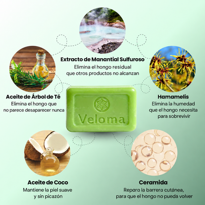 Jabón Antihongos Veloma