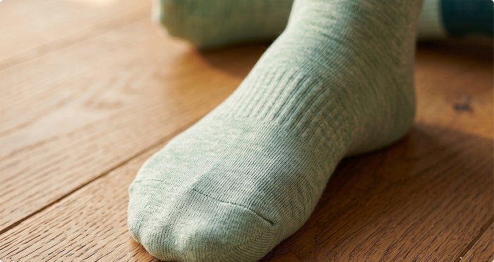 Keeps feet comfy.