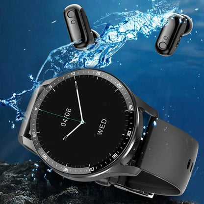 SyncWatch™ - SmartWatch With Built-In Earbuds